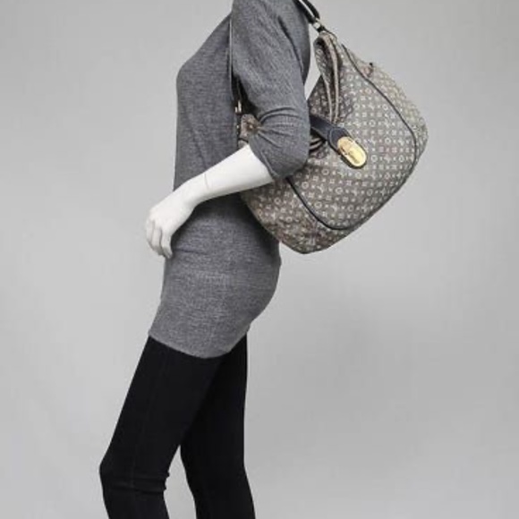 Authentic LOUIS VUITTON Encre Monogram Idylle Romance Shoulder Bag - Picture 4 of 13